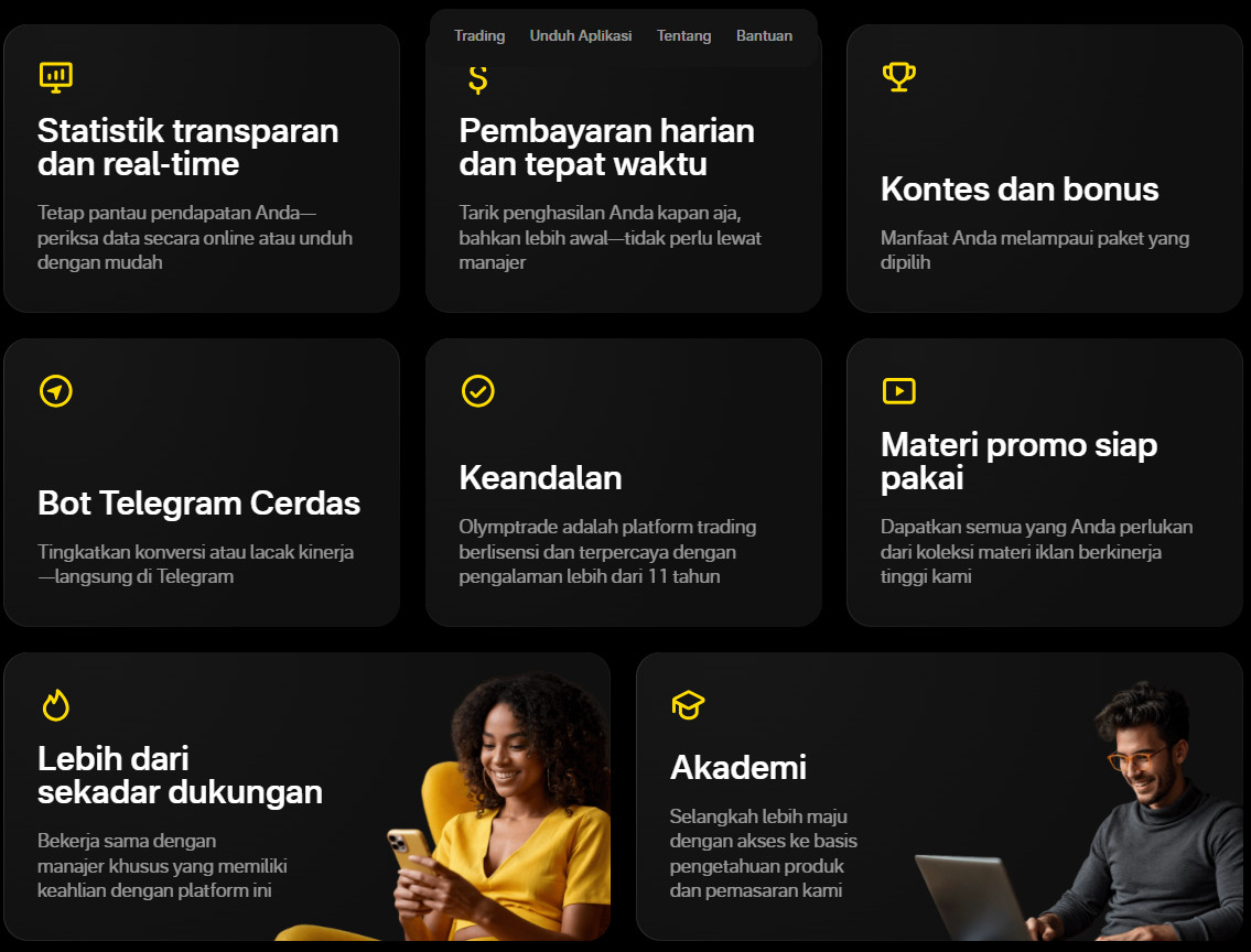 referido de olymp trade, socio de olymp trade